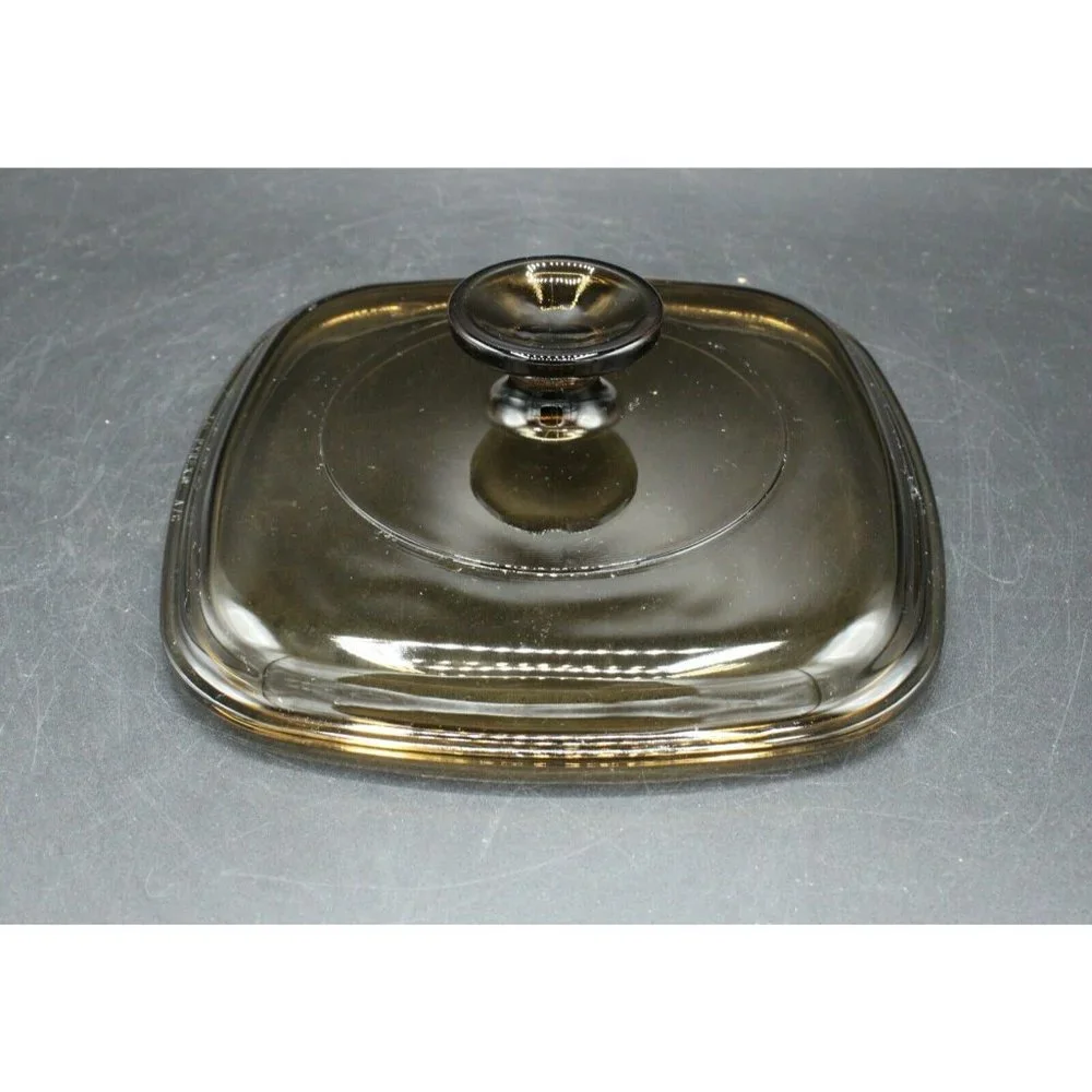 Vintage Corning (A-1 1/2-B) 1 1/2 Liter Casserole Dish Abundance Design & Lid